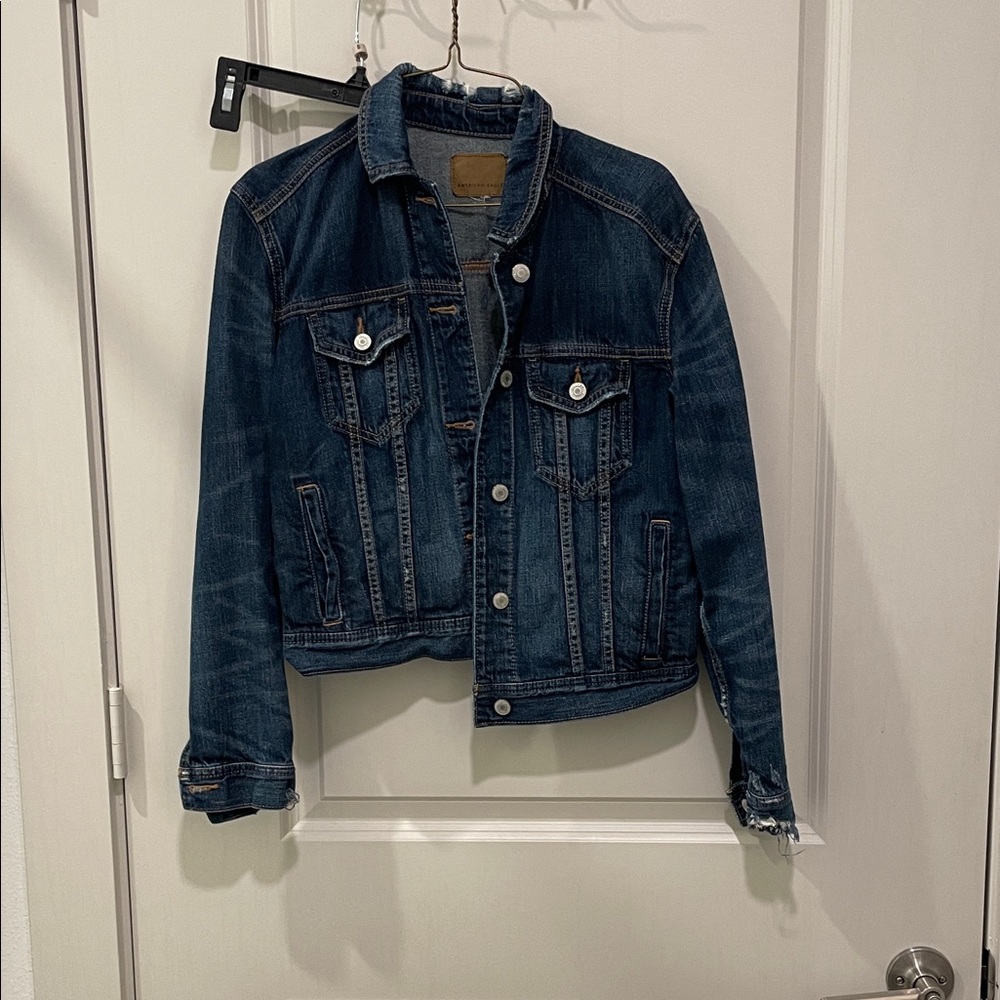 American Eagle Outfitters Blue Denim Jacket
